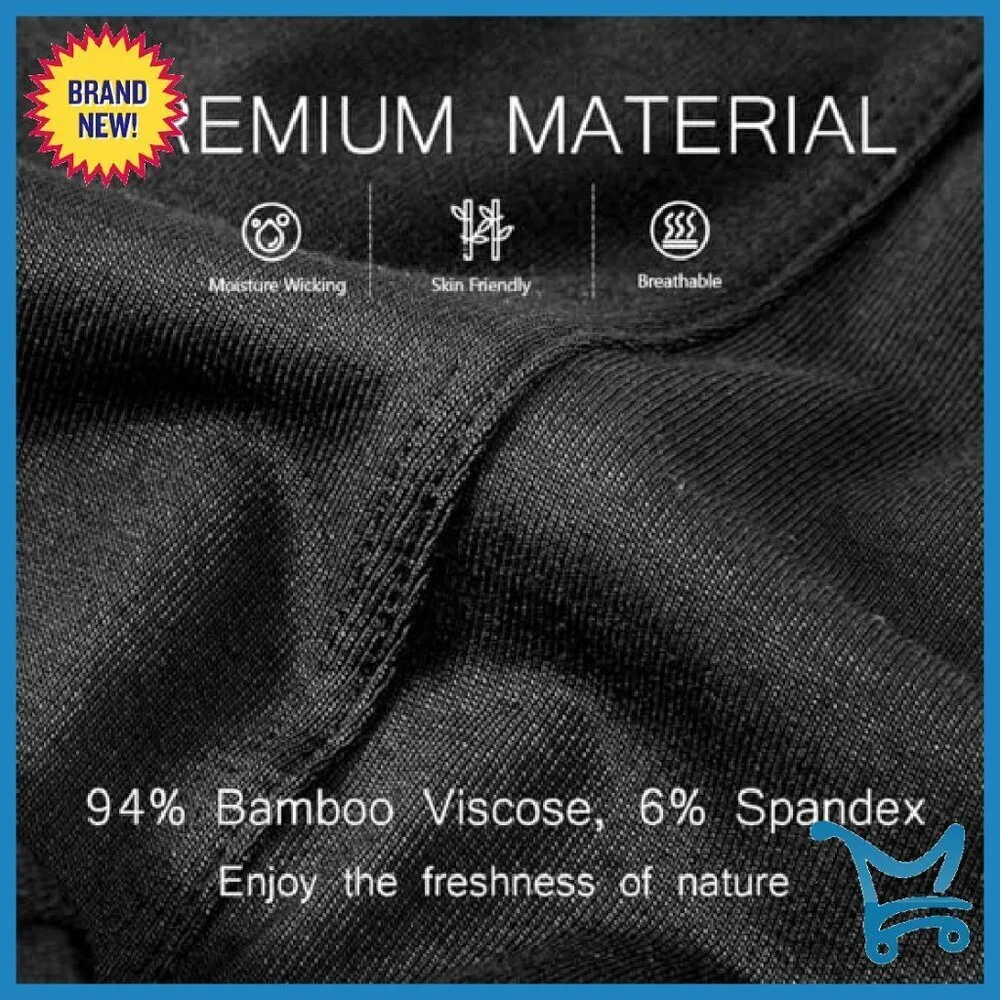 Men's Bamboo Viscose Thong Underwear Lightweight T-Back G-String